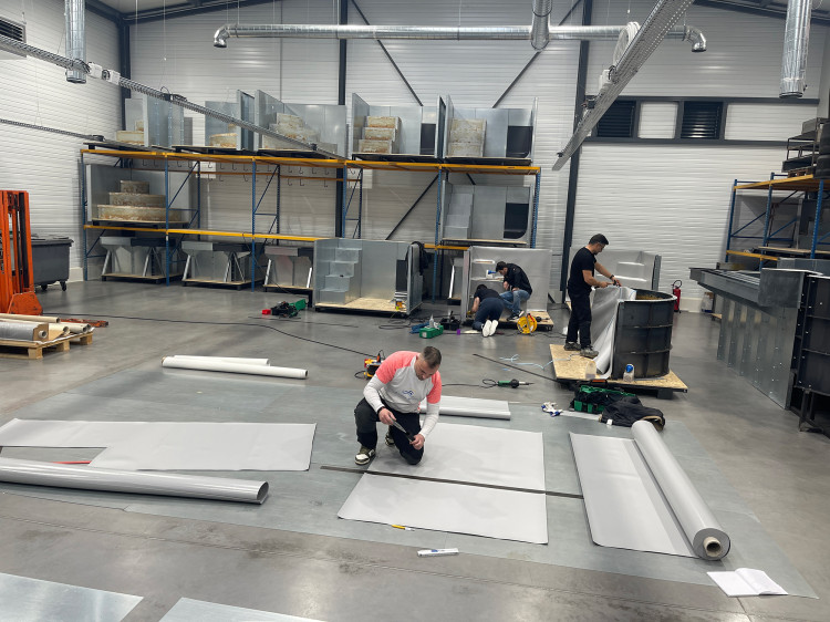 ST Formation Pose et soudure de membrane armée piscine ST Formation Pose et soudure de membrane armée piscine