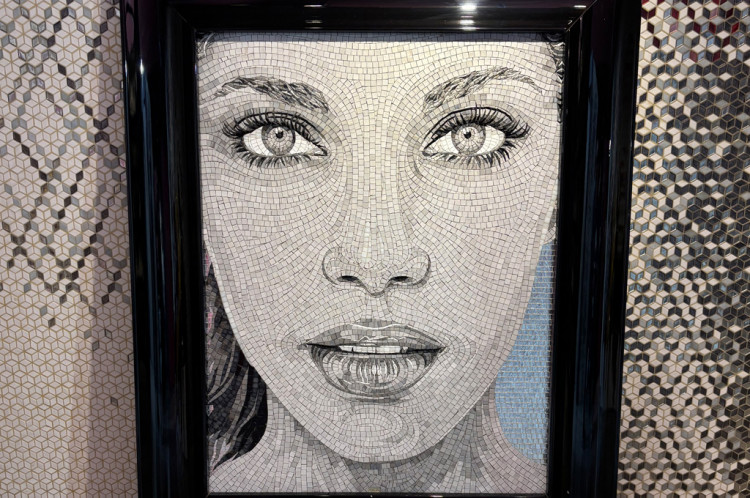 A Face in mosaic A Face in mosaic