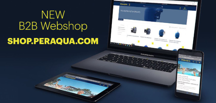 Neuer Peraqua&reg; B2B Webshop