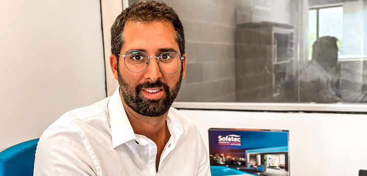 Patrick Hermoso, director de la nueva unidad de producci&oacute;n de Sofatec en Espa&ntilde;a