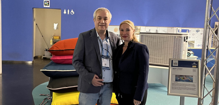 Angela Herrmann and Michael Visser Swimming pool international podcast Behncke