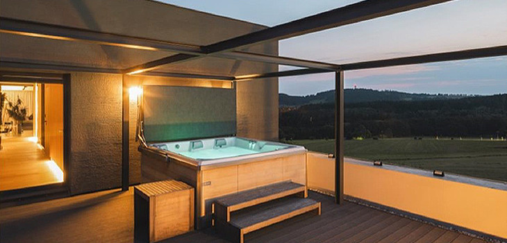 USSPA Gold Standard in the category of Residential Hot Tubs &pound;14,000 and over BISHTA award