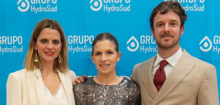 Tania Juli&agrave;, nueva Directora General del Grupo HydroSud y los embajadores de la marca Macarena G&oacute;mez