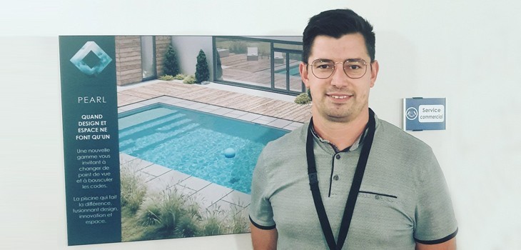 Alexandre GONCALVES, animateur r&eacute;seau B2B d'ABORAL PISCINES