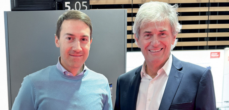 Lórand BARKASSY GRÜNFELD et son père Robert KOVACS (fondateur d’Aquacomet)