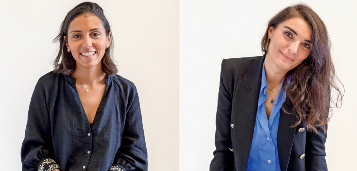 Julia Larralde et Julia Gallardo Veloso