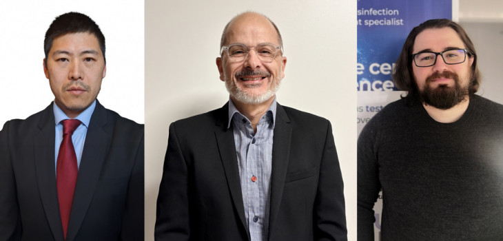 Jean Philippe Picard de Muller, Patrice Garrigues et Steven Brady