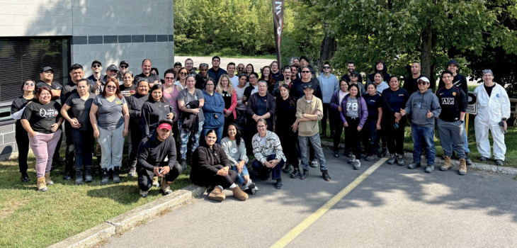 L'&eacute;quipe de Be Well Canada Spa