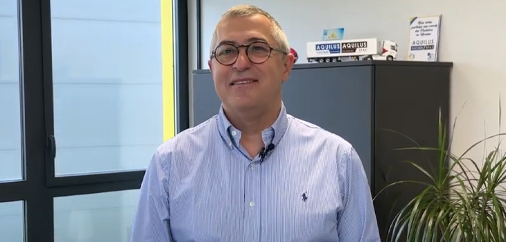 Xavier Fourel, Pr&eacute;sident d'Aquilus Piscines & Spas