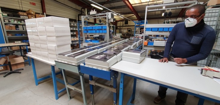 fabrication coffrets &eacute;lectriques piscine usine CCEI