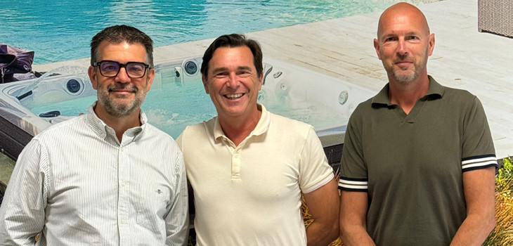 De gauche &agrave; droite Micka&euml;l Morin, Emmanuel et David De Carvalho