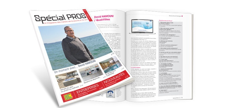 Sp&eacute;cial PROS 47, le magazine des m&eacute;tiers de la piscine et du spa
