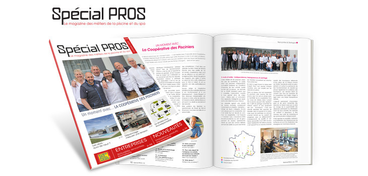 Sp&eacute;cial PROS #49, le magazine des m&eacute;tiers de la piscine et du spa