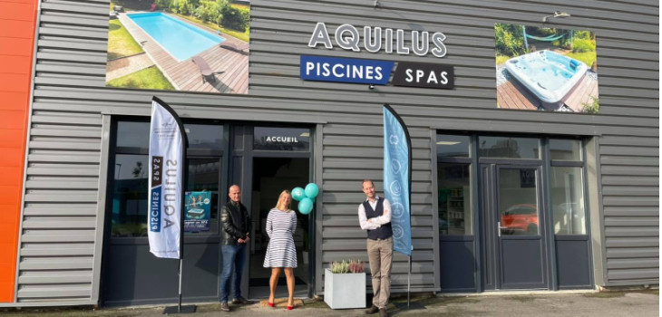 Showroom Aquilus Piscines et Spas de Dijon &agrave; Talant