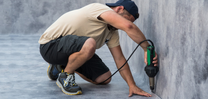 Formation Renolit soudure membrane arm&eacute;e piscine