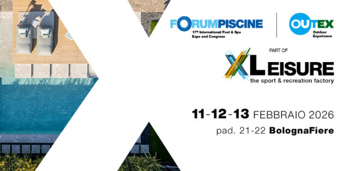 ForumPiscine, Outex et ForumClub : trois &eacute;v&eacute;nements r&eacute;unis &agrave; Bologne