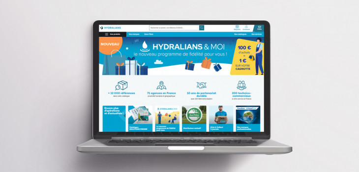 Site web hydralians.fr - Programme fid&eacute;lit&eacute; HYDRALIANS & MOI