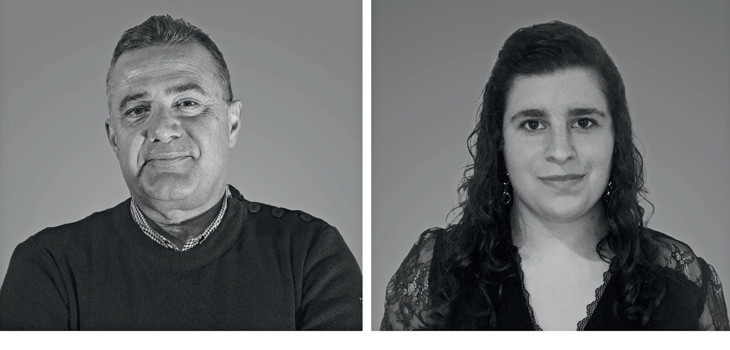 R&eacute;gis FONTENEAU et Laura LEBOULANGER