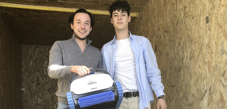 Clement Barioz et Cesar Traverse cr&eacute;ateurs du Local Piscine