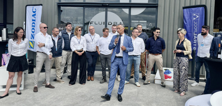 Discours d'inauguration de l'agence par Stéphane Figueroa