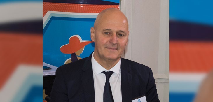 Gilles Mouchiroud, pr&eacute;sident de la FPP