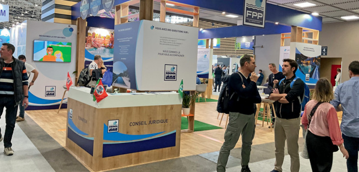 Stand de la Fédération des Professionnels de la Piscine et du Spa