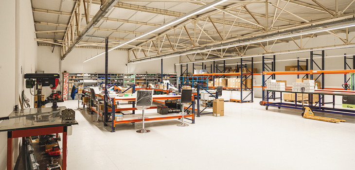 Espace de 500&nbsp;m2 baptis&eacute; Covrex&reg; South &agrave; 300&nbsp;m du si&egrave;ge social, Aarschot