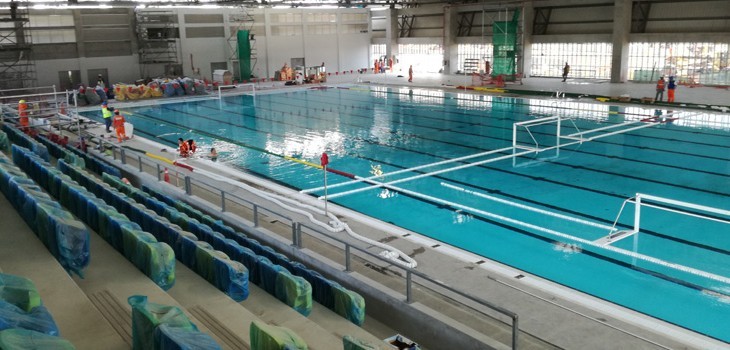 Piscine SkyPool AstralPool complexo desportivo Andr&eacute;s Avelino C&aacute;ceres Lima Peru