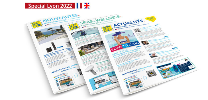Zeitschrift EuroSpaPoolNews Sp&eacute;cial LYON 2022