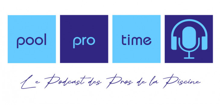 logo podcast pool pro time le podcast des pros de la piscine