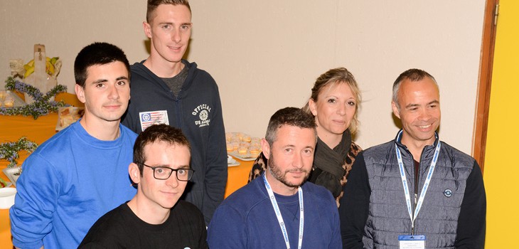Les 3 candidats et Manu MARTINEZ, Christelle MARSOT et G&eacute;rard HOUDIARNE