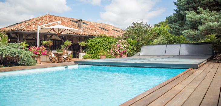 Abri piscine plat Abrid&eacute;al
