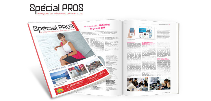 Sp&eacute;cial PROS, le magazine des m&eacute;tiers de la piscine et du spa num&eacute;ro 45
