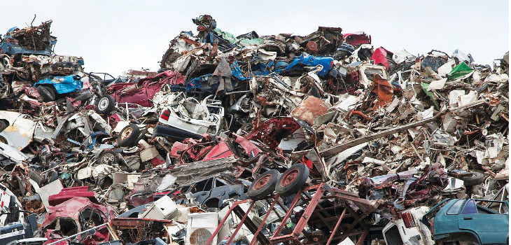 D&eacute;charge de d&eacute;chets &eacute;lectriques et &eacute;lectroniques 