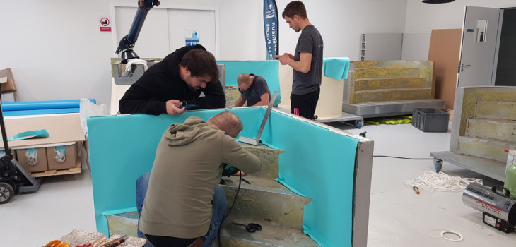 Formation APF en Pose membrane arm&eacute;e Hydroflex &agrave; l'ISMP