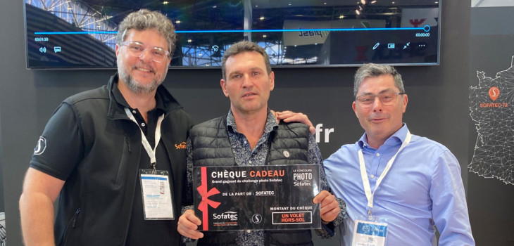 Lionel Borel, Directeur Sofatec Auralp, Xavier AMATHIEU de EAU BONHEUR DE L&rsquo;EAU (71) et Xavier Blanc
