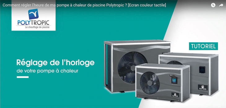 Image du tutoriel Polytropic "R&eacute;glage de l'horloge de votre pompe &agrave; chaleur"