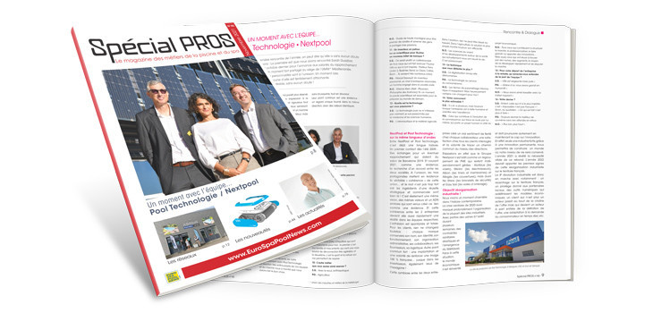 Sp&eacute;cial PROS, le magazine des m&eacute;tiers de la piscine et du spa num&eacute;ro 45