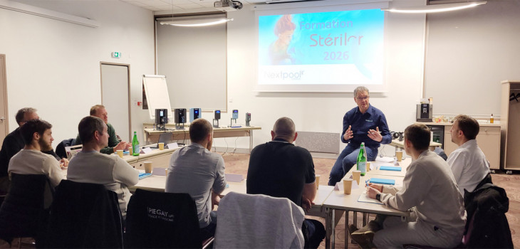 Formation Sterilor &agrave; Lyon Nextpool Campus