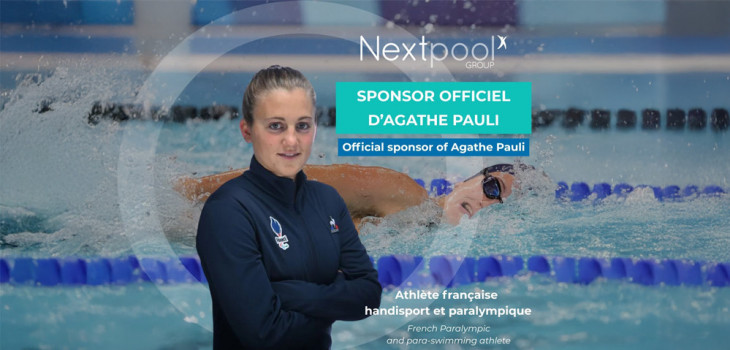 Nextpool, official sponsor of Agathe Pauli 