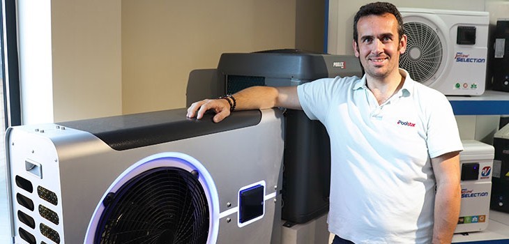 Mathias WERNER  Chef Produit Pompe &agrave; chaleur chez Poolstar