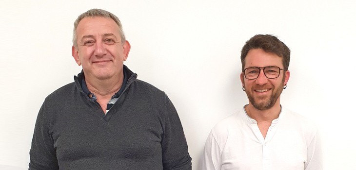 Richard FOREST et Julien PEYROUTON Responsables &eacute;quipes WA Conception - Bio-Pool 