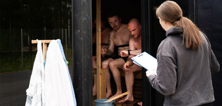 Les tests de l'&eacute;tude Harvia sauna vapeur 