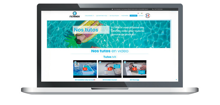 La nouvelle rubrique &laquo; Nos tutos &raquo; sur le site web de Filtrinov