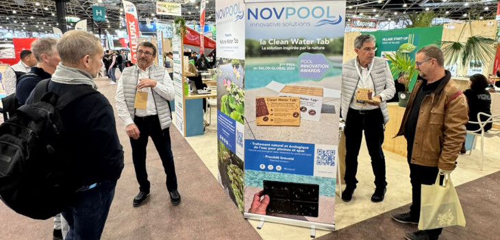 Novpool au salon Paysalia 2025