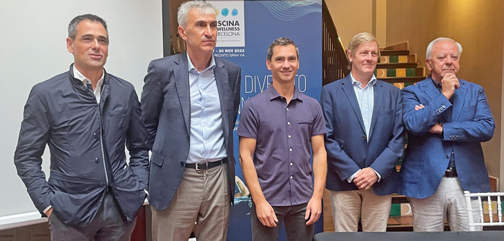 &Aacute;ngel Celorrio, Antonio D&iacute;az, Mathieu L&egrave;bre, Jaime Floyer and Justo Ruiz