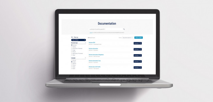 Documentation Pentair en ligne