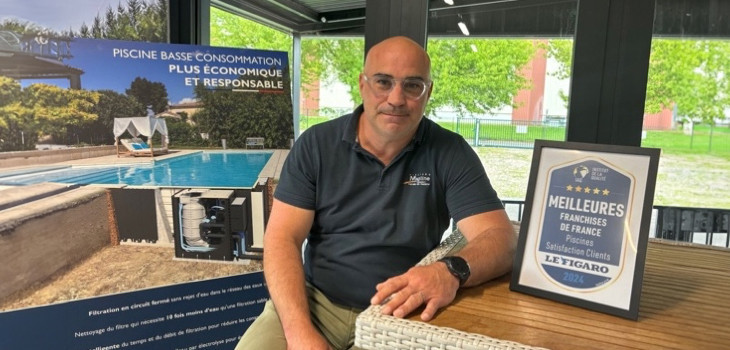 Amaury Sion, Directeur G&eacute;n&eacute;ral de Piscines Magiline