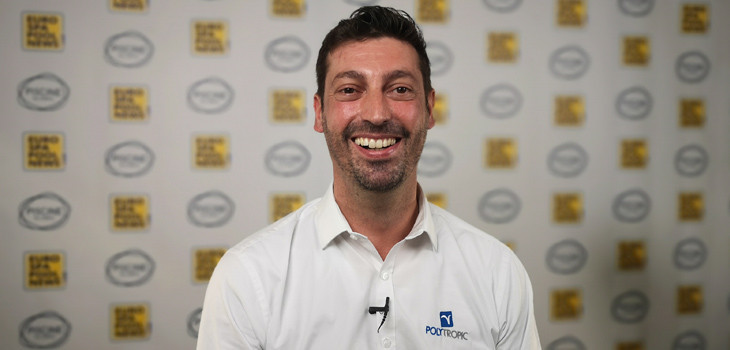 Jean-Christophe Fillot, dirigeant de Polytropic au Pool Studio d'EuroSpaPoolNews
