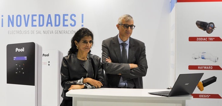 Sarah Guezbar Directrice G&eacute;n&eacute;rale et Philippe Grard Pr&eacute;sident de Pool Technologie